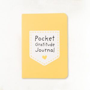Pocket Gratitude Journal | Healing Motivational Phrases | Everyday Gratitude | Pocket Friendly for Men & Women